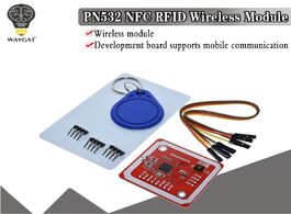 Foto van Elektronica componenten 1set pn532 nfc rfid wireless module v3 user kits reader writer mode ic s50 c