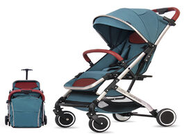 Foto van Baby peuter benodigdheden lightweight high landscape aluminum alloy stroller portable simple folding