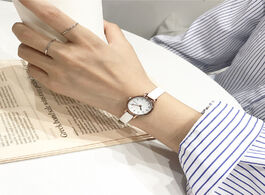 Foto van Horloge women s fashion white small watches 2019 ulzzang brand ladies quartz wristwatch simple retr 