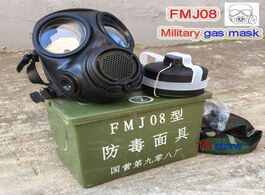Foto van Beveiliging en bescherming mfj08 military gas mask type 08 the new police cs irritating chemical pre
