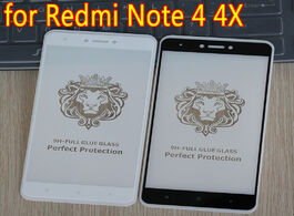 Foto van Telefoon accessoires protective glass on the for xiaomi redmi note 4 4x tempered screen protector fi