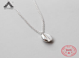 Foto van Sieraden 100 sterling silver jewelry coffee bean pendant necklace for women nice gift