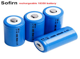 Foto van Lampen verlichting sofirn rechargeable 18350 battery lithium 3.7v 850mah icr cell batteries button t