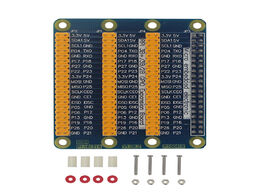 Foto van Computer raspberry pi 4 model b 3 x 40 pin gpio adapter extension board 1 to module for orange 4b 3b