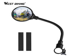 Foto van Sport en spel west biking 1pcs bicycle mirror mtb road bike rearview handlebar mirrors accessories a