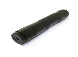 Foto van Lampen verlichting 850nm 5mw focusable ir infrared laser pointer with black case