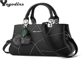Foto van Tassen women handbags casual large capacity crossbody bag hairball ornaments top handle purse tote l