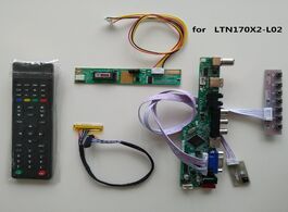 Foto van Computer tv hdmi av vga usb rf lcd led controller board kit card diy for 17.0 ltn170x2 l02 1440x900 