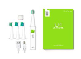Foto van Huishoudelijke apparaten lansung ultrasonic sonic electric toothbrush usb charge rechargeable tooth 