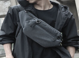 Foto van Tassen fyuze new bags for men pack male shoulder bag waist waterproof brand anti theft chest fashion