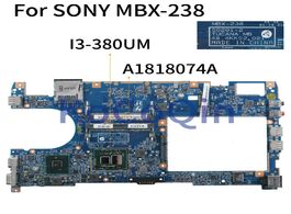 Foto van Computer kocoqin laptop motherboard for sony vpc y vpcyb15ag mbx 238 i3 380um mainboard a1818074a s0