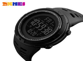 Foto van Horloge skmei 2019 fashion outdoor sport watch men clock multifunction watches alarm chrono 5bar wat