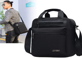 Foto van Tassen men s crossbody bag messenger male waterproof nylon satchel over the shoulder business handba
