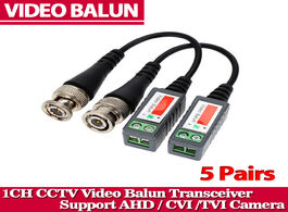 Foto van Beveiliging en bescherming 10pcs abs plastic cctv video balun accessories passive transceivers 2000f
