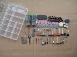 Foto van Gereedschap 161pc polishing tool bit set suit mini drill dremel rotary tools diy plastic boxes free 