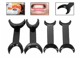 Foto van Schoonheid gezondheid 4 pcs dental tool t shape intraoral cheek lip retractor opener double head ort