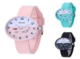 Foto van Horloge new listing children s watch fashion fish quartz electronic kids watches for girls boys 1 10