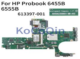 Foto van Computer kocoqin laptop motherboard for hp probook 6455b 6555b socket s1 mainboard 613397 001 501 60