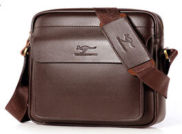 Foto van Tassen luxury brnad kagaroo men messenger bag for man leather shoulder male crossbody casual busines