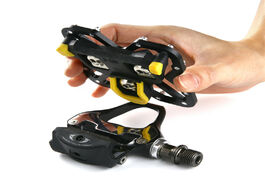 Foto van Sport en spel large bike platform adapters road bicycle self locking pedal cleats lock plate for cyc