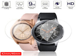 Foto van Horloge 2pcs tempered glass screen protector for samsung galaxy watch 46mm 42mm protective film anti