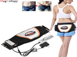 Foto van Schoonheid gezondheid electric vibrating massager waist trimmer slimming heating belt with weight lo