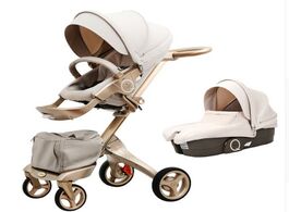 Foto van Baby peuter benodigdheden dsland high landscape aluminium alloy stroller can sit reclining foldable 