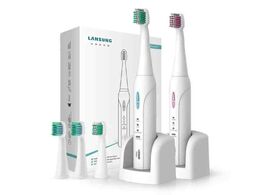 Foto van Huishoudelijke apparaten lansung sn901 sonic electric toothbrush rechargeable tooth brushes 4 pcs re
