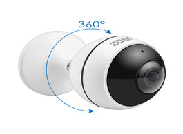 Foto van Beveiliging en bescherming zosi wireless ip camera wifi panoramic fisheye video surveillance 3mp ult