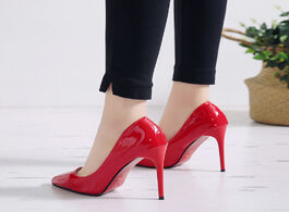 Foto van Schoenen women pumps high heels shoes woman stiletto pointed toe female sexy party office lady weddi