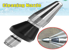 Foto van Auto motor accessoires pressure washer jet wash drain sewer pipe cleaning nozzle 3 8 1 front rear