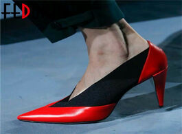 Foto van Schoenen fedonas brand design women pumps spring summer new arrival fashion genuine leather high hee