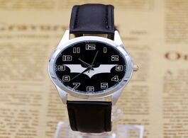 Foto van Horloge new fashion batman waterproof analog wrist quartz watch unisex watches women casual children
