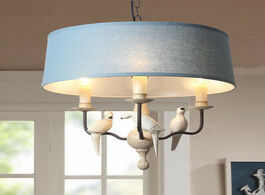Foto van Lampen verlichting american country bird pendant lamp living room bedroom dining study nordic simpli