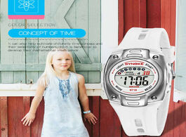 Foto van Horloge new kids watches 50m waterproof 4 colors available children led digital sports wach durable 