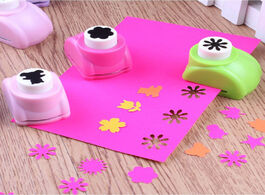 Foto van Speelgoed baby seal toy mini printing paper flower toys love stars diy puncher cutter scrapbooking f