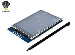 Foto van Elektronica componenten wavgat 2.8 inch 3.3v 300ma tft lcd shield touch display module for arduino u