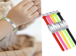 Foto van Sieraden custom child sos id silicone bracelets rubber brands name phone number date adjustable baby