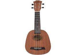 Foto van Sport en spel 21inch 4 strings pineapple style mahogany hawaii ukulele uke electric bass guitar for 