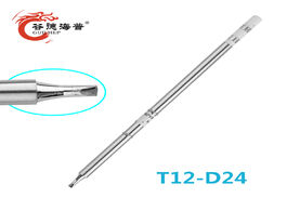 Foto van Gereedschap gudhep t12 d24 soldering tip chisel type t15 tips double sided cut for accta 401 hakko s