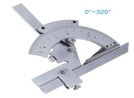 Foto van Gereedschap universal protractor 0 320 degree precision goniometer angle measuring finder ruler tool