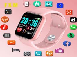 Foto van Horloge smart watches for women blood pressure men fitness tracker waterproof bracelet heart rate mo