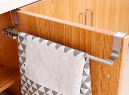 Foto van Huis inrichting home organizer hanging holder stainless steel bathroom kitchen cabinet shelf rack to