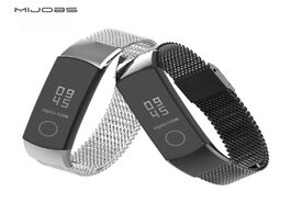 Foto van Elektronica honor band 4 strap for huawei smart watch accessories milanese metal steel bracelet repl