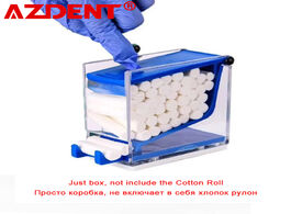 Foto van Schoonheid gezondheid dental dentist cotton roll dispenser holder press type hemostatic box