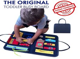 Foto van Speelgoed children s educational dressing board toddler zippered activity early eudcation teaching e