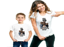 Foto van Baby peuter benodigdheden mom and son family matching clothes summer casual short sleeve tshirt supe