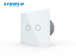 Foto van Elektrisch installatiemateriaal livolo eu standard wall wireless touch light switch on off remote cl