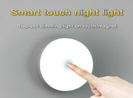 Foto van Lampen verlichting usb charging lamp led touch night light bedside toilet bedroom door rechargeable 
