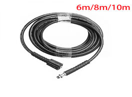 Foto van Auto motor accessoires 6m 8m 10m high pressure washer water cleaning hose 22mm 14mm ports to 10mm fo
